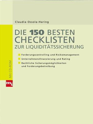 cover image of Die 150 besten Checklisten zur Liquiditätssicherung